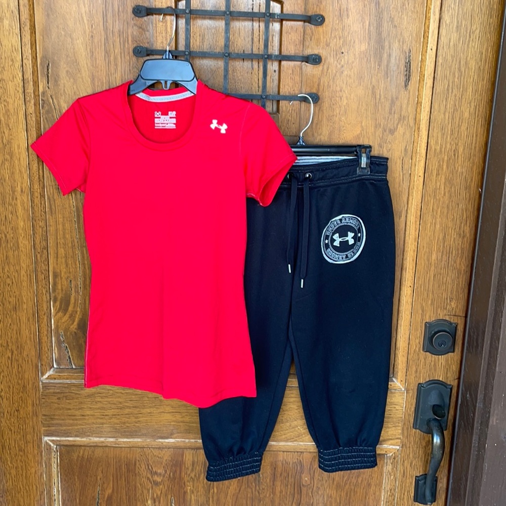 Women’s Under Armour Capri Set Size Adult Small